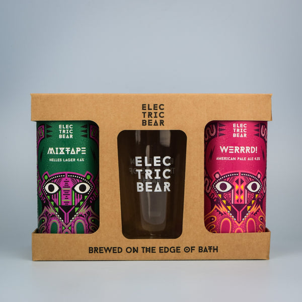 Electric Bear Brewing Co | Craft Beer + Glass Gift Set