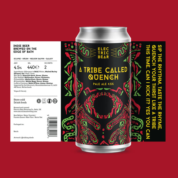 Electric Bear Brewing Co | A Tribe Called Quench | Pale Ale | 4.5%