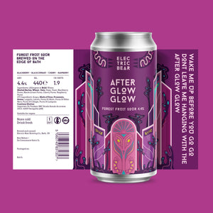 Electric Bear Brewing Co | After Glow Glow - 4.4% Forest Fruit Sour
