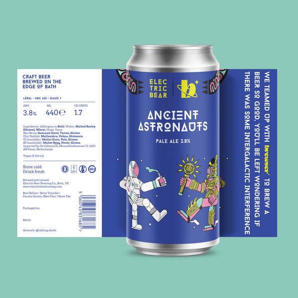 ANCIENT ASTRONAUTS - 3.8% PALE ALE