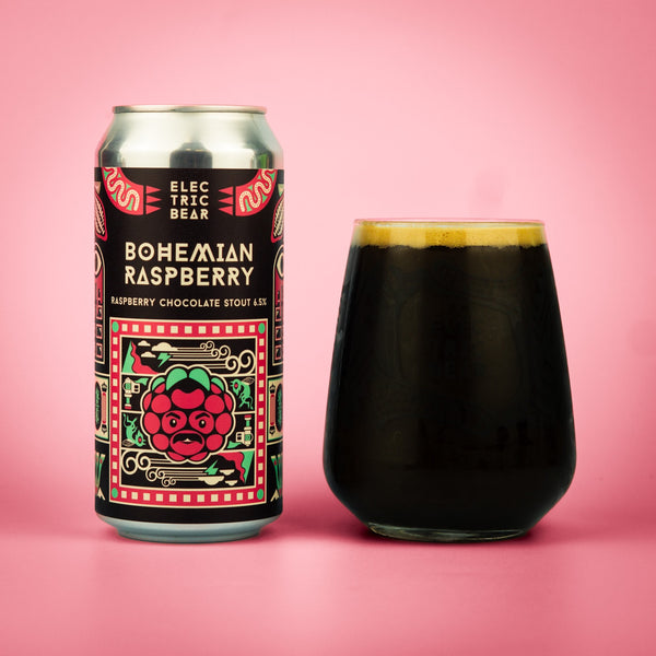Electric Bear Brewing Co | Bohemian Raspberry | Raspberry Chocolate Stout | 6.5%