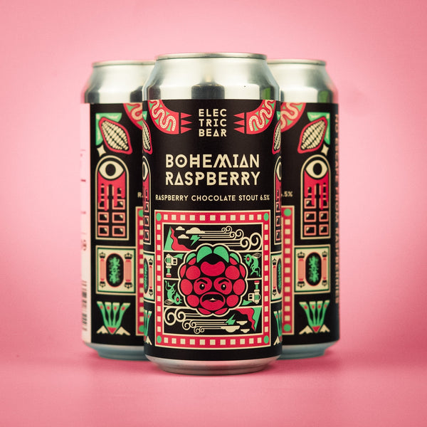 Electric Bear Brewing Co | Bohemian Raspberry | Raspberry Chocolate Stout | 6.5%
