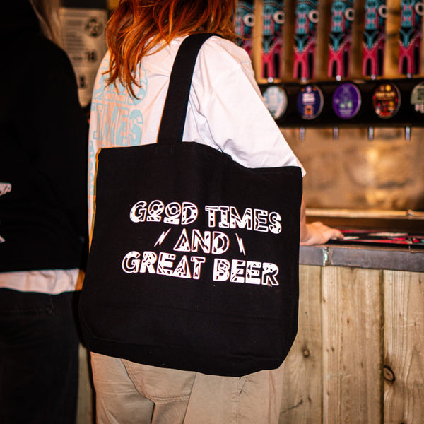 Electric Bear Brewing Co | CANVAS SHOPPER BAG