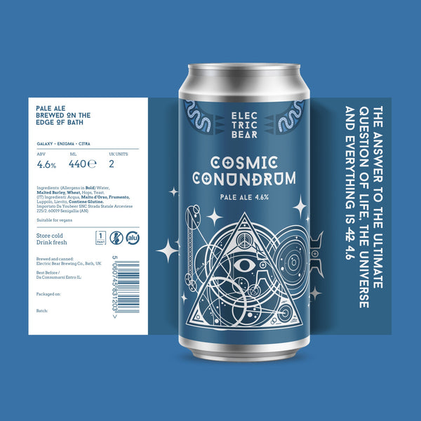 Electric Bear Brewing Co | Cosmic Conundrum - 4.6% Pale Ale