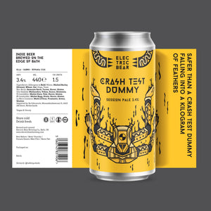 Electric Bear Brewing Co | Crash Test Dummy | Session Pale | 3.4%
