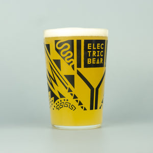 Electric Bear Brewing Co | Graphic Wrap Pint Glass