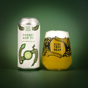 Electric Bear Brewing Co | Posset, Bop It | Lime Posset Sour | 4.8%