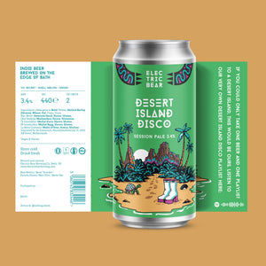 Electric Bear Brewing Co | Desert Island Disco | Session Pale | 3.4%