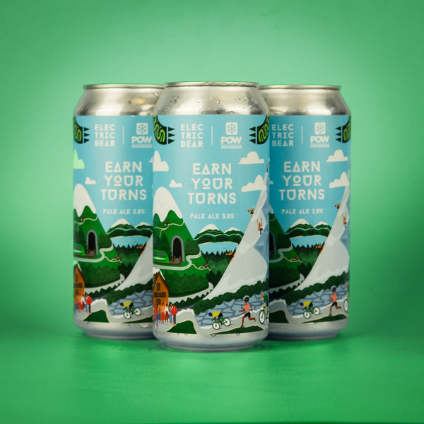 Electric Bear Brewing Co | Earn Your Turns | Pale Ale | 3.4%