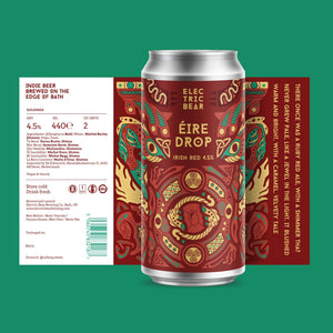 Electric Bear Brewing Co | Éire Drop | Irish Red Ale | 4.5%