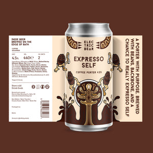Electric Bear Brewing Co | Expresso Self | Coffee Porter | 4.5%