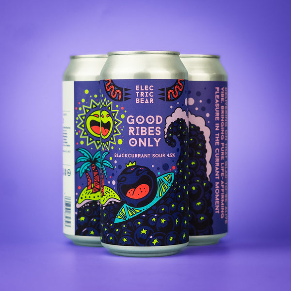Electric Bear Brewing Co | Good Ribes Only | Blackcurrant Sour | 4.5%
