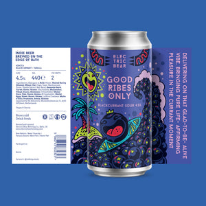 Electric Bear Brewing Co | Good Ribes Only | Blackcurrant Sour | 4.5%