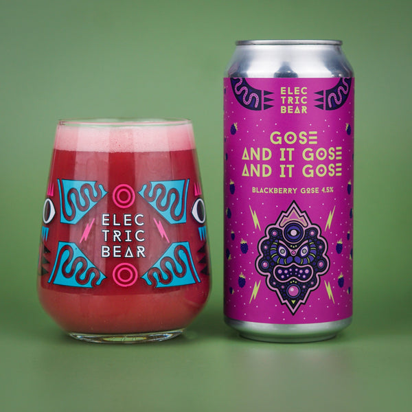Electric Bear Brewing Co | Gose And It Gose And It Gose | Blackberry Gose | 4.5%