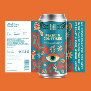 Electric Bear Brewing Co | Hazed & Confused | New England Pale | 5.2%