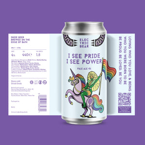 Electric Bear Brewing Co | I See Pride, I See Power | Pale Ale | 4%