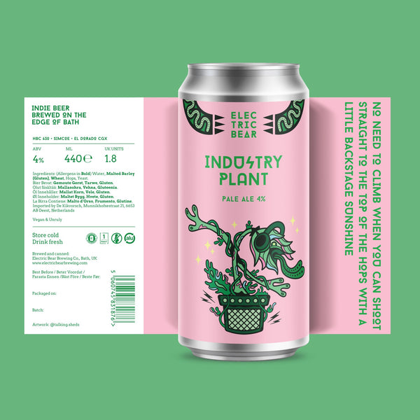 Electric Bear Brewing Co | Industry Plant | Pale | 4%