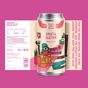 Electric Bear Brewing Co | Insta Gator | Pale Ale | 4%
