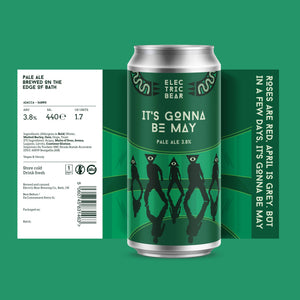 Electric Bear Brewing Co | It's Gonna Be May | Pale Ale | 3.8%