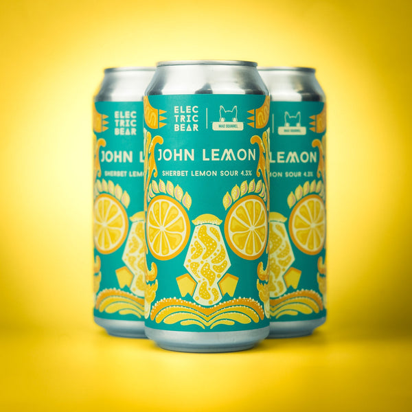 Electric Bear Brewing Co | John Lemon | Sherbet Lemon Sour | 4.3%