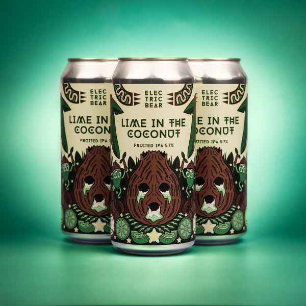 Electric Bear Brewing Co | Lime In The Coconut | Fruited IPA | 5.7%
