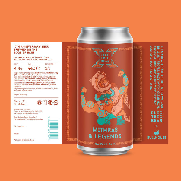 MITHRAS & LEGENDS - 4.8% NZ PALE