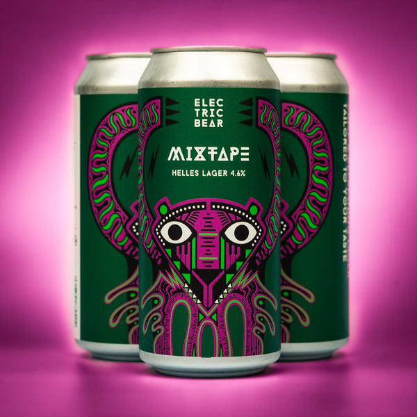 Electric Bear Brewing | Mixtape, 4.6% Gluten Free Helles Lager
