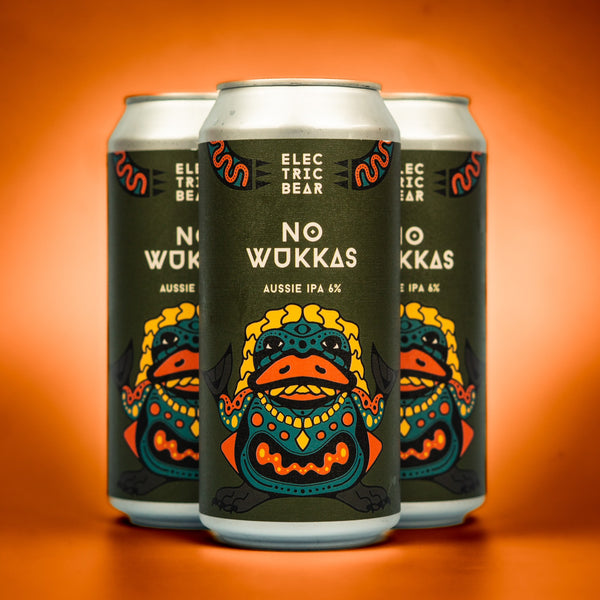 Electric Bear Brewing Co | No Wukkas | Aussie IPA | 6%