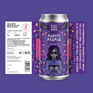 Electric Bear Brewing Co | PARiTY PEOPLE | Pale Ale | 4%