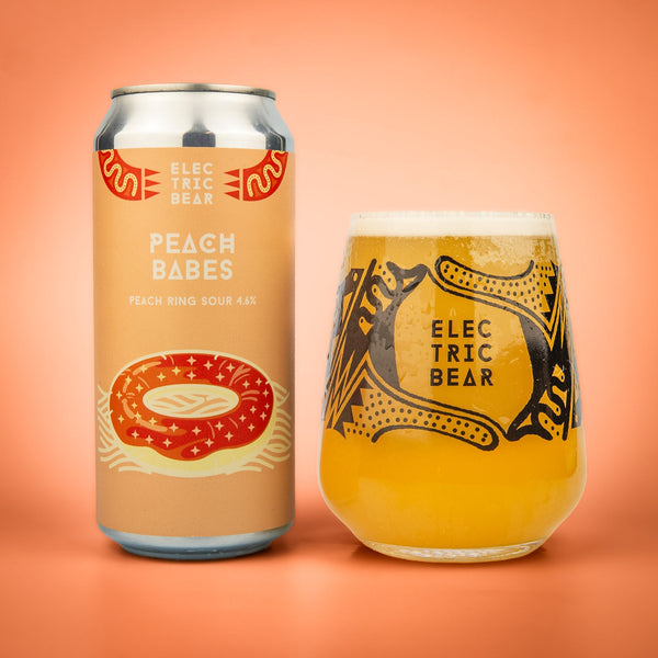 Electric Bear Brewing Co | Peach Babes | Peach Ring Sour | 4.6%