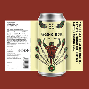 Electric Bear Brewing Co | Raging Bull | Pale Ale | 3.7%
