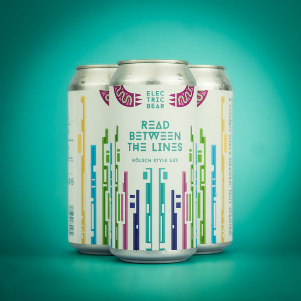 Electric Bear Brewing Co | Read Between The Lines | Kölsch Style | 5.5%