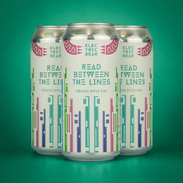 Electric Bear Brewing Co | Read Between The Lines | Kölsch Style | 5.5%