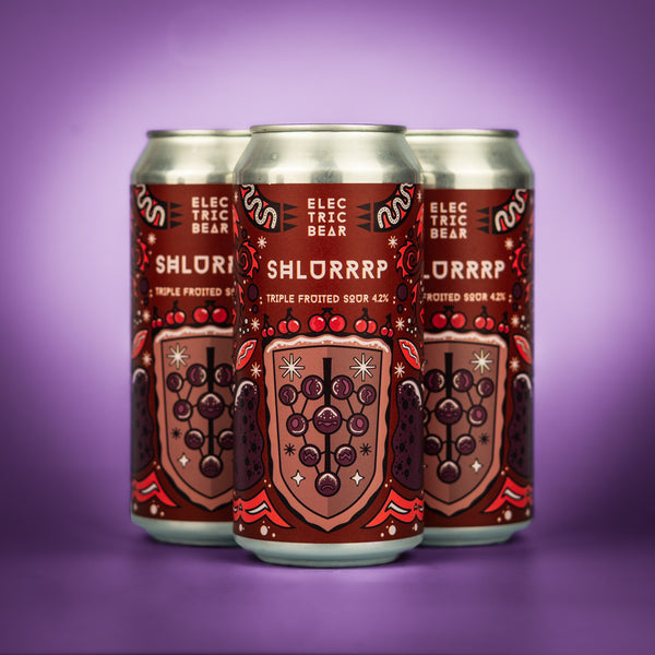 Electric Bear Brewing Co | Shlurrrp | 4.2% Triple Fruited Sour
