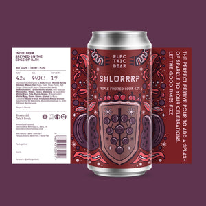 Electric Bear Brewing Co | Shlurrrp | 4.2% Triple Fruited Sour