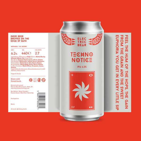 Electric Bear Brewing Co | All I Wanna Do Is Brew It | IPA | 6.5%