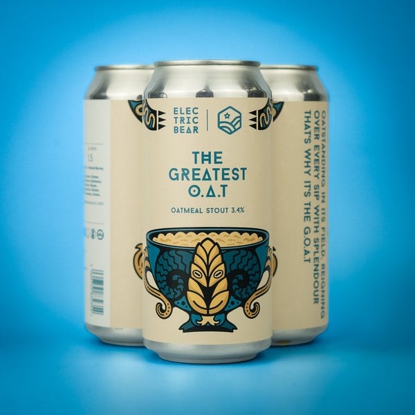 Electric Bear Brewing Co | The Greatest O.A.T | Oatmeal Stout | 3.4% 