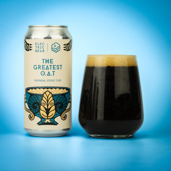 Electric Bear Brewing Co | The Greatest O.A.T | Oatmeal Stout | 3.4% 