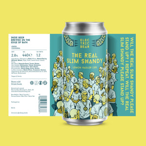 Electric Bear Brewing Co | The Real Slim Shandy | Lemon Radler | 2.8%