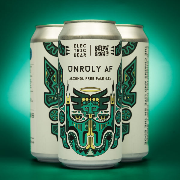 Electric Bear Brewing Co | UNRULY AF - 0.5% Alcohol Free Pale