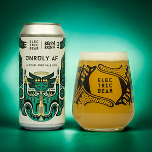 Electric Bear Brewing Co | UNRULY AF - 0.5% Alcohol Free Pale