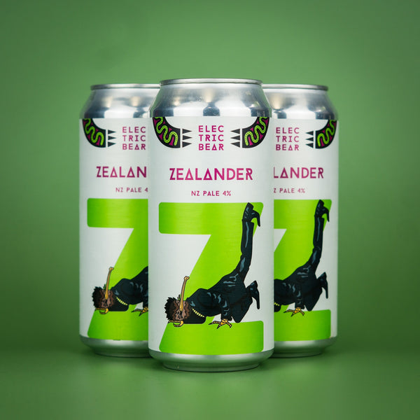 Electric Bear Brewing Co | Zealander | NZ Pale | 4%