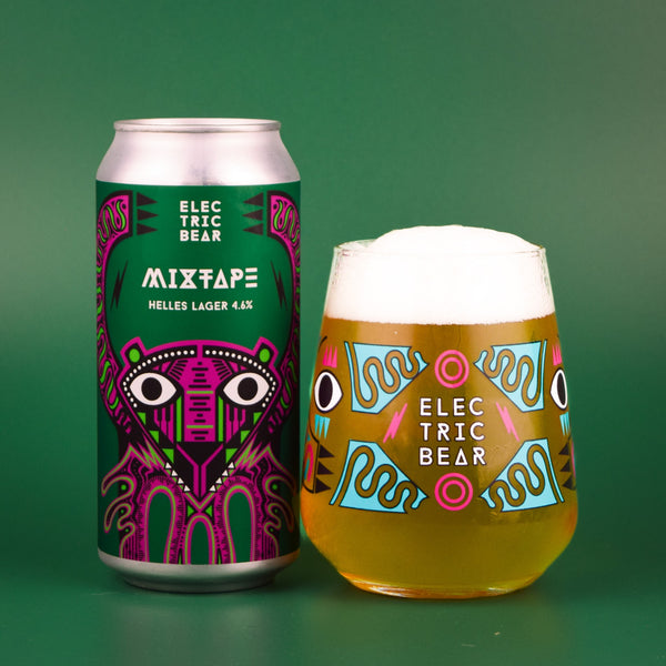 Electric Bear Brewing | Mixtape, 4.6% Gluten Free Helles Lager